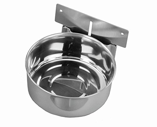 Nobby Edelstahlnapf mit Befestigung Platte 15,0 cm 1,00 ltr, Silber Nobby Edelstahlnapf mit Befestigung Platte 15,0 cm 1,00 ltr, Silber