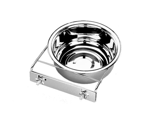 Nobby Edelstahlnapf mit Befestigung, Ring mit Schraube, 23,0 cm 2,35 ltr, 1 Stück Nobby Edelstahlnapf mit Befestigung, Ring mit Schraube, 23,0 cm 2,35 ltr, 1 Stück