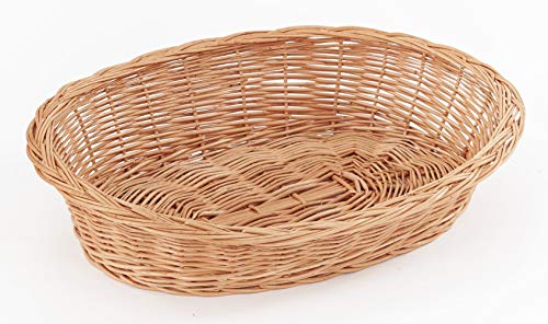 Tigana Weidenkorb mit Zopfrand Hundekorb aus Vollweide in Natur 80 cm (ohne Kissen) Tigana Weidenkorb mit Zopfrand Hundekorb aus Vollweide in Natur 80 cm (ohne Kissen)