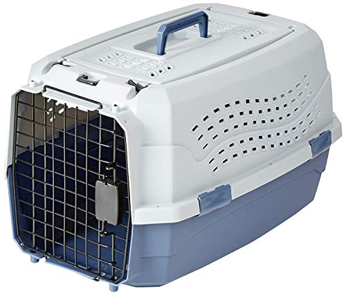 Amazon Basics Transportbox für Haustiere, 2 Türen, 1 Dachöffnung, 58 cm Amazon Basics Transportbox für Haustiere, 2 Türen, 1 Dachöffnung, 58 cm