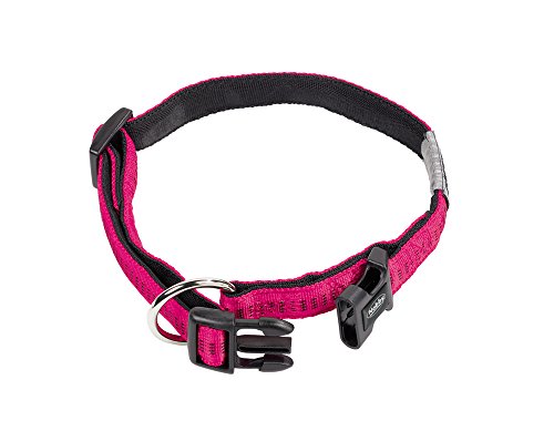 Nobby Halsband "Soft Grip" fuchsia / schwarz L: 20-30 cm; B: 10 mm Nobby Halsband "Soft Grip" fuchsia / schwarz L: 20-30 cm; B: 10 mm
