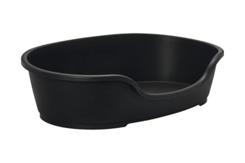 Karlie Haustierkorb Domus L: 110 cm B: 81 cm H: 35 cm schwarz 110 cm Innenfläche Karlie Haustierkorb Domus L: 110 cm B: 81 cm H: 35 cm schwarz 110 cm Innenfläche