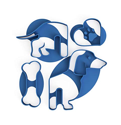 3DREAMS Keksausstecher Frenchy Hunde Ausstecher Mops und Lesezeichen French Bulldog und Mops Ausstecher Weihnachten (Dackel Tassenkeks) 3DREAMS Keksausstecher Frenchy Hunde Ausstecher Mops und Lesezeichen French Bulldog und Mops Ausstecher Weihnachten (Dackel Tassenkeks)