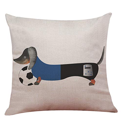 Nunbee Kissenbezug Creative Design Farbiger Dackel Drucken bettwäsche Platz Hochwertiges Dekorative Akzente Setzen Fall Sofa zierkissen Autodekoration, Dackel4 45 * 45cm Nunbee Kissenbezug Creative Design Farbiger Dackel Drucken bettwäsche Platz Hochwertiges Dekorative Akzente Setzen Fall Sofa zierkissen Autodekoration, Dackel4 45 * 45cm