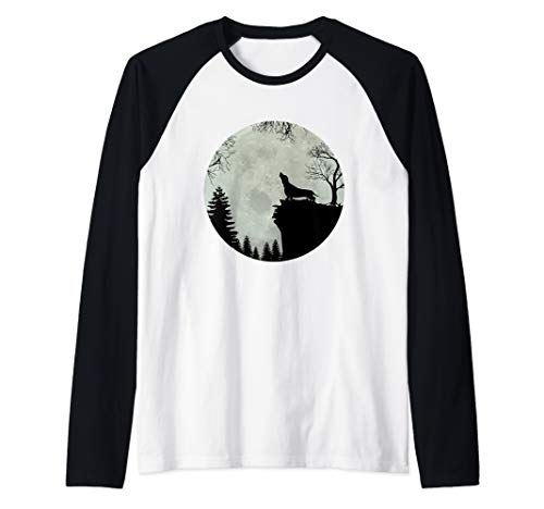 Dackel Dachshund Teckel Jault vor Mond Geschenkidee Raglan Dackel Dachshund Teckel Jault vor Mond Geschenkidee Raglan