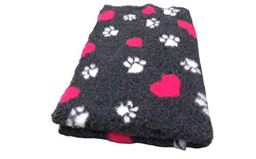 Vetbed -/ Drybed I Pfoten & Herz I 100 x 150 cm Vetbed -/ Drybed I Pfoten & Herz I 100 x 150 cm