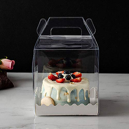 Geschenkboxen Durchsichtig 10 Stück Geschenkschachtel Kuchen Schachtel Transparent Klein Tortenboxen mit Griff Verpakung Cupcakes Muffin Gebäck Box Dekoration für Geschenk Party Valentinstag Geschenkboxen Durchsichtig 10 Stück Geschenkschachtel Kuchen Schachtel Transparent Klein Tortenboxen mit Griff Verpakung Cupcakes Muffin Gebäck Box Dekoration für Geschenk Party Valentinstag
