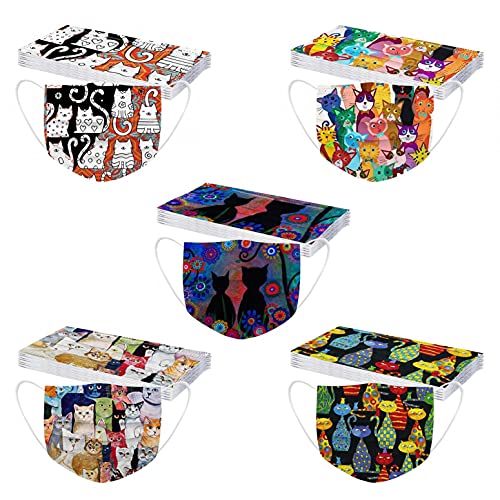 Donasty Erwachsene Mundschutz 50 Stück Einweg 3-lagig Elegant Mund und Nasenschutz Atmungsaktiv Mund-Tuch mit Motiv Druck Multifunktionstuch Bandana Schals für Männer Frauen Donasty Erwachsene Mundschutz 50 Stück Einweg 3-lagig Elegant Mund und Nasenschutz Atmungsaktiv Mund-Tuch mit Motiv Druck Multifunktionstuch Bandana Schals für Männer Frauen