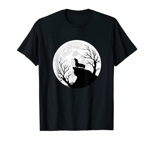 Dackel Dachshund Teckel Jault vor Mond Geschenkidee T-Shirt Dackel Dachshund Teckel Jault vor Mond Geschenkidee T-Shirt