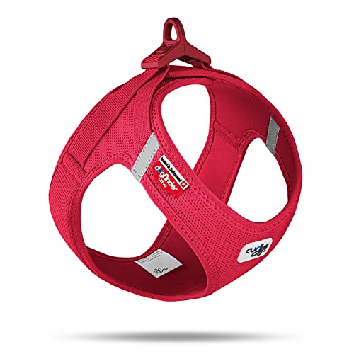 Vest Harness curli Clasp Air-Mesh Red S
