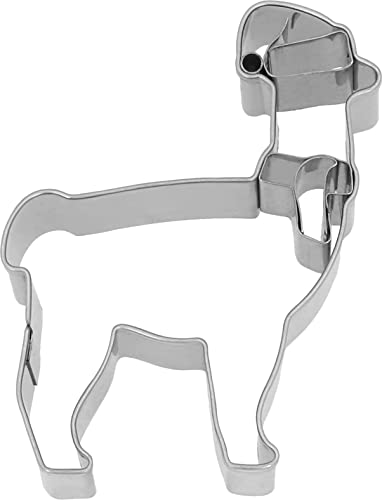 Birkmann, Ausstechform Weihnachts-Lama, 9 cm, 199507 Birkmann, Ausstechform Weihnachts-Lama, 9 cm, 199507