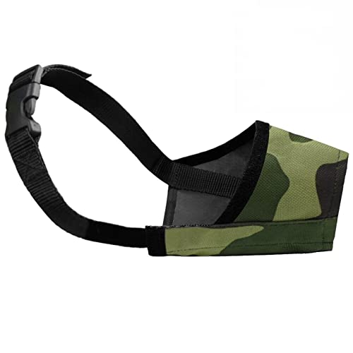 Dackel-Maulkorb für Hunde, Größe 2, Camouflage, bequem, leicht, Nylon, Schnellverschluss, Anti-Bell, Anti-Biss-Training, Mundschutz Dackel-Maulkorb für Hunde, Größe 2, Camouflage, bequem, leicht, Nylon, Schnellverschluss, Anti-Bell, Anti-Biss-Training, Mundschutz