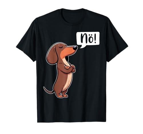 Humorvolle Designs für Rauhaardackel Hundebesitzer Dickköpfiger Rauhaardackel Nö Dackel Hund Lustiges Hunde T-Shirt Schwarz Unisex Kinder, Herren, Damen S Humorvolle Designs für Rauhaardackel Hundebesitzer Dickköpfiger Rauhaardackel Nö Dackel Hund Lustiges Hunde T-Shirt Schwarz Unisex Kinder, Herren, Damen S