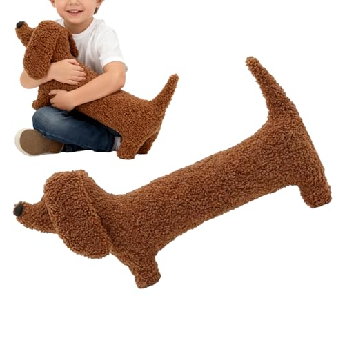 SVCEQZE Dackel Kuscheltier Kissen, 65x35cm Dackel Körperkissen, Langes Tierkissen, Langes Plüschkissen Mit Dackels, Plüschkissen Dachshund Für Kinder Wohn- Und Schlafzimmer Deko SVCEQZE Dackel Kuscheltier Kissen, 65x35cm Dackel Körperkissen, Langes Tierkissen, Langes Plüschkissen Mit Dackels, Plüschkissen Dachshund Für Kinder Wohn- Und Schlafzimmer Deko